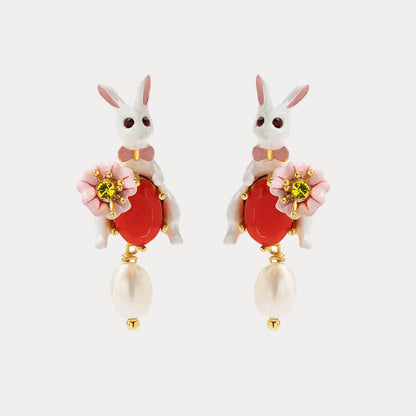 Rabbit Drop Earring