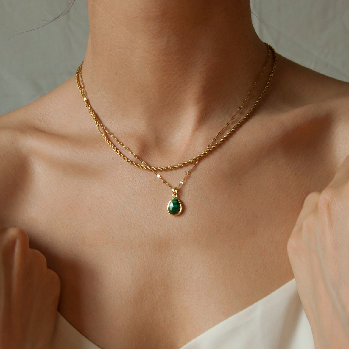 Teardrop Turquoise Necklace