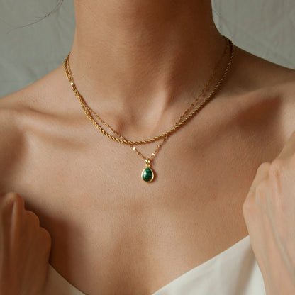 Teardrop Turquoise Necklace