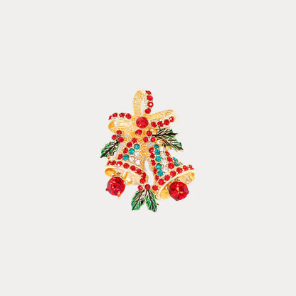 Christmas Bell Brooch