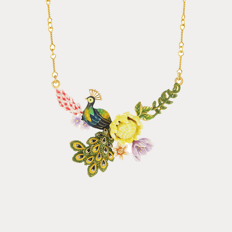 Peacock Necklace