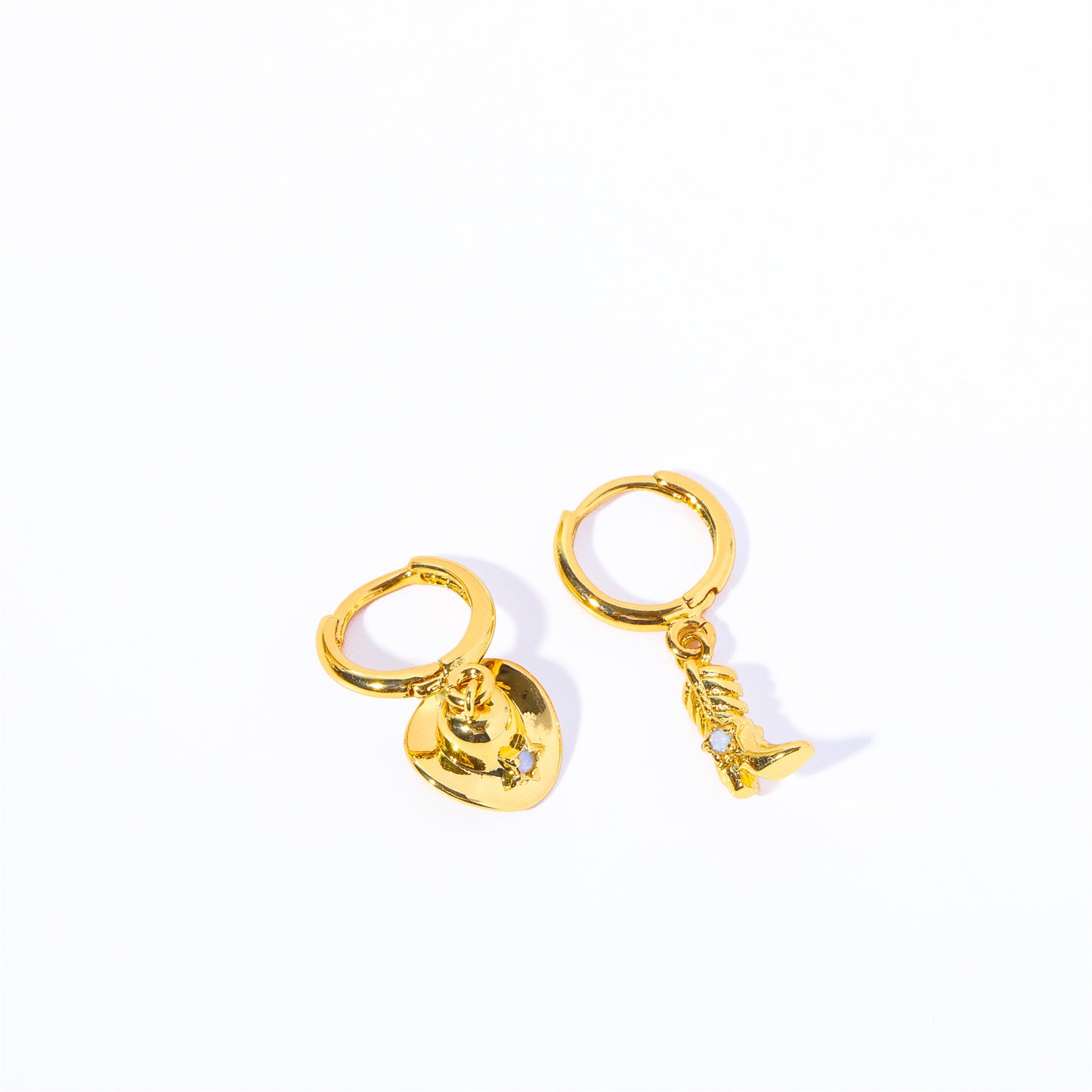 Western Charm Hoop Earrings