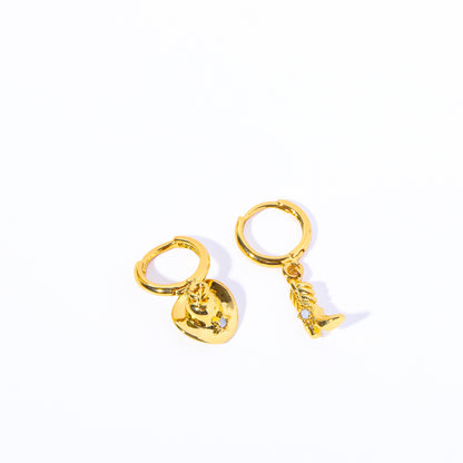 Western Charm Hoop Earrings