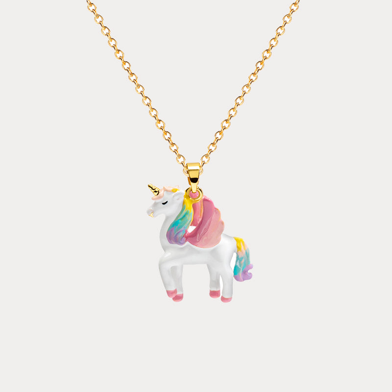 Rainbow Unicorn Necklace