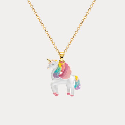 Rainbow Unicorn Necklace