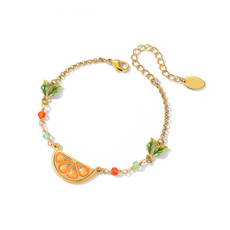 Orange Slice Bracelet