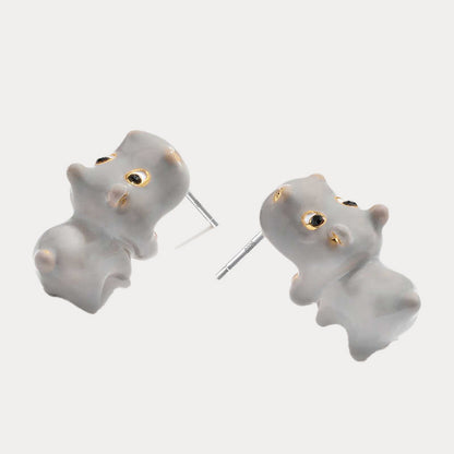 Little Hippo Earrings