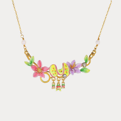 Tropical Blossom Necklace