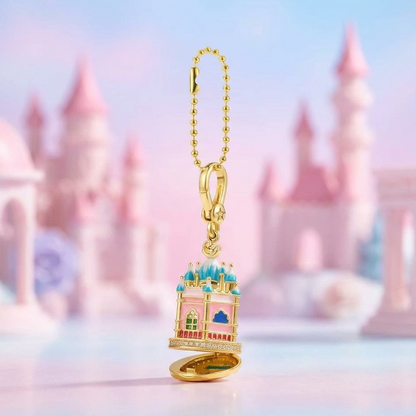 Castle Locket Pendant