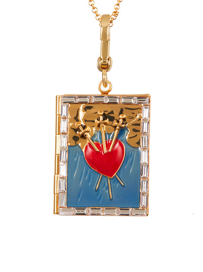 Tarot Locket Pendant