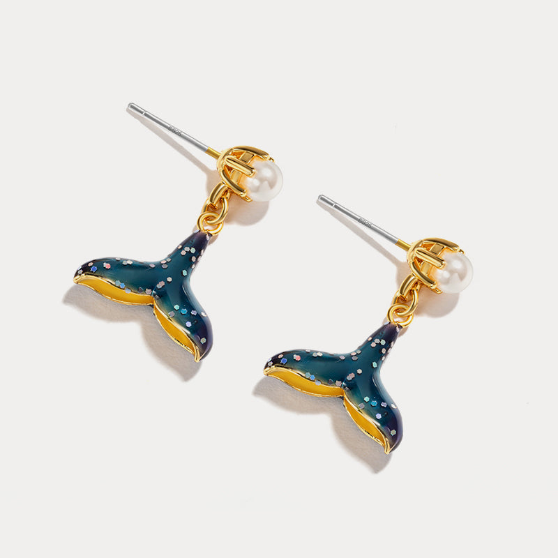 Mermaid Tail Earrings