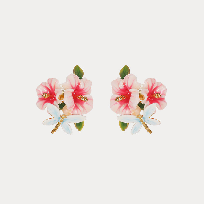 Hibiscus Earrings