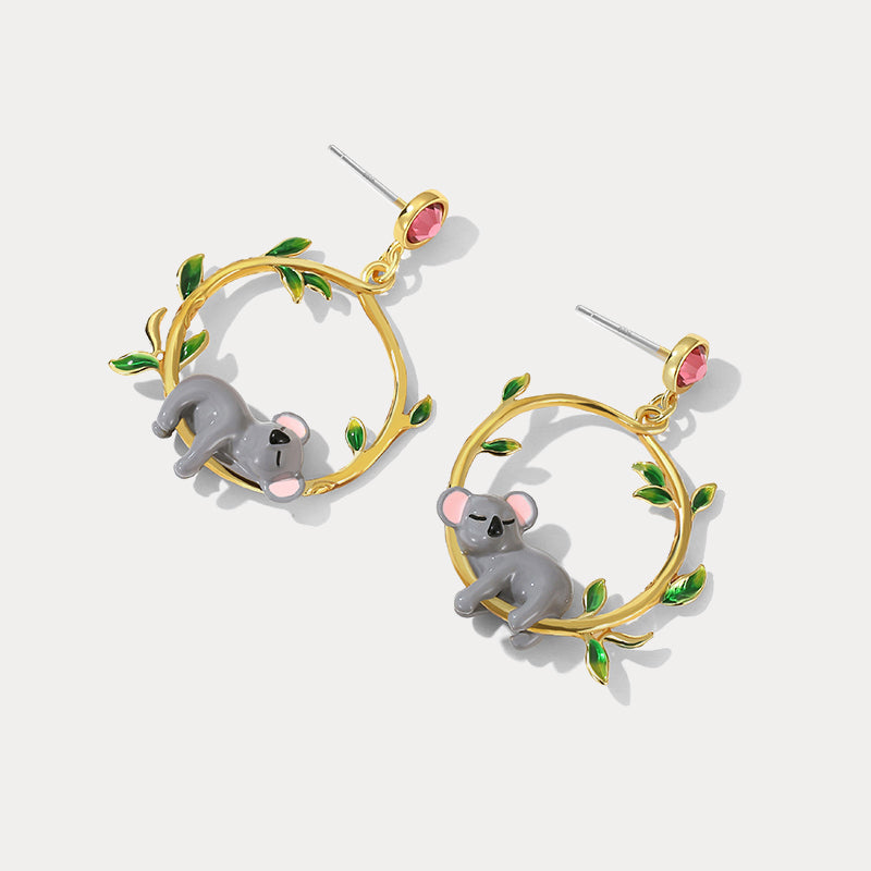 Koala Earrings