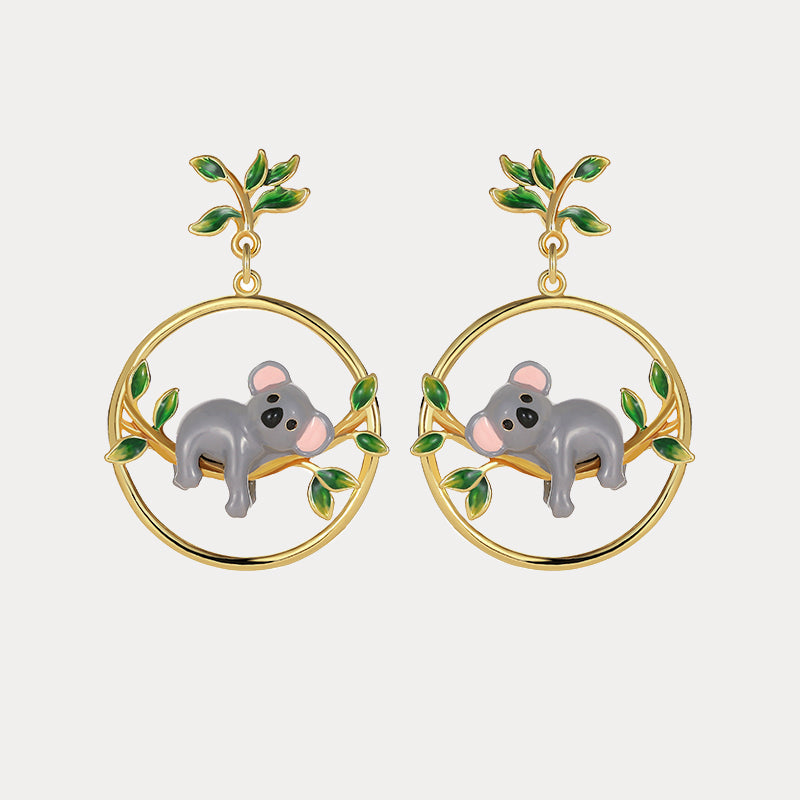 Koala Earrings