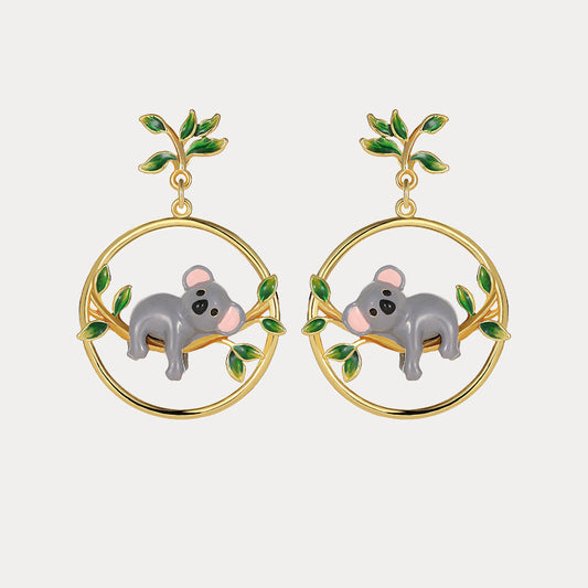 Koala Earrings