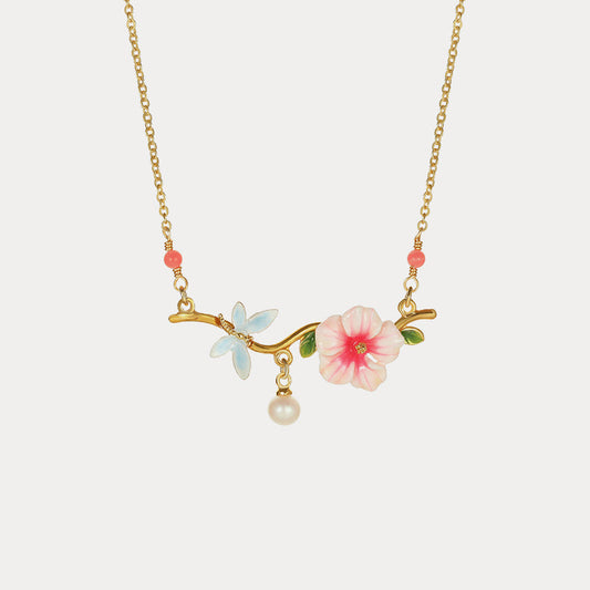 Hibiscus Necklace