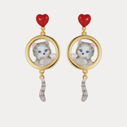 American Shorthair Cat Earrings