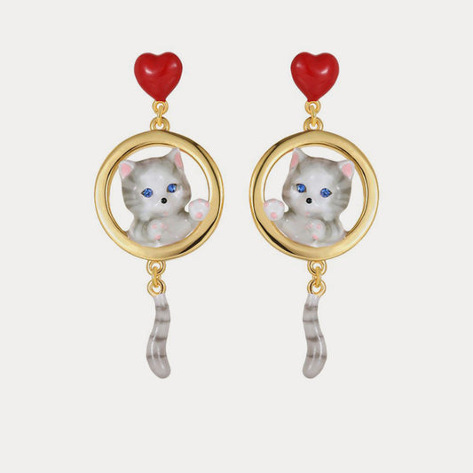 American Shorthair Cat Earrings