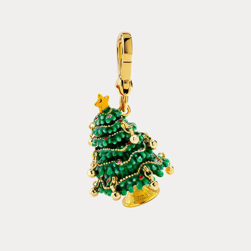 Christmas Tree Locket Pendant