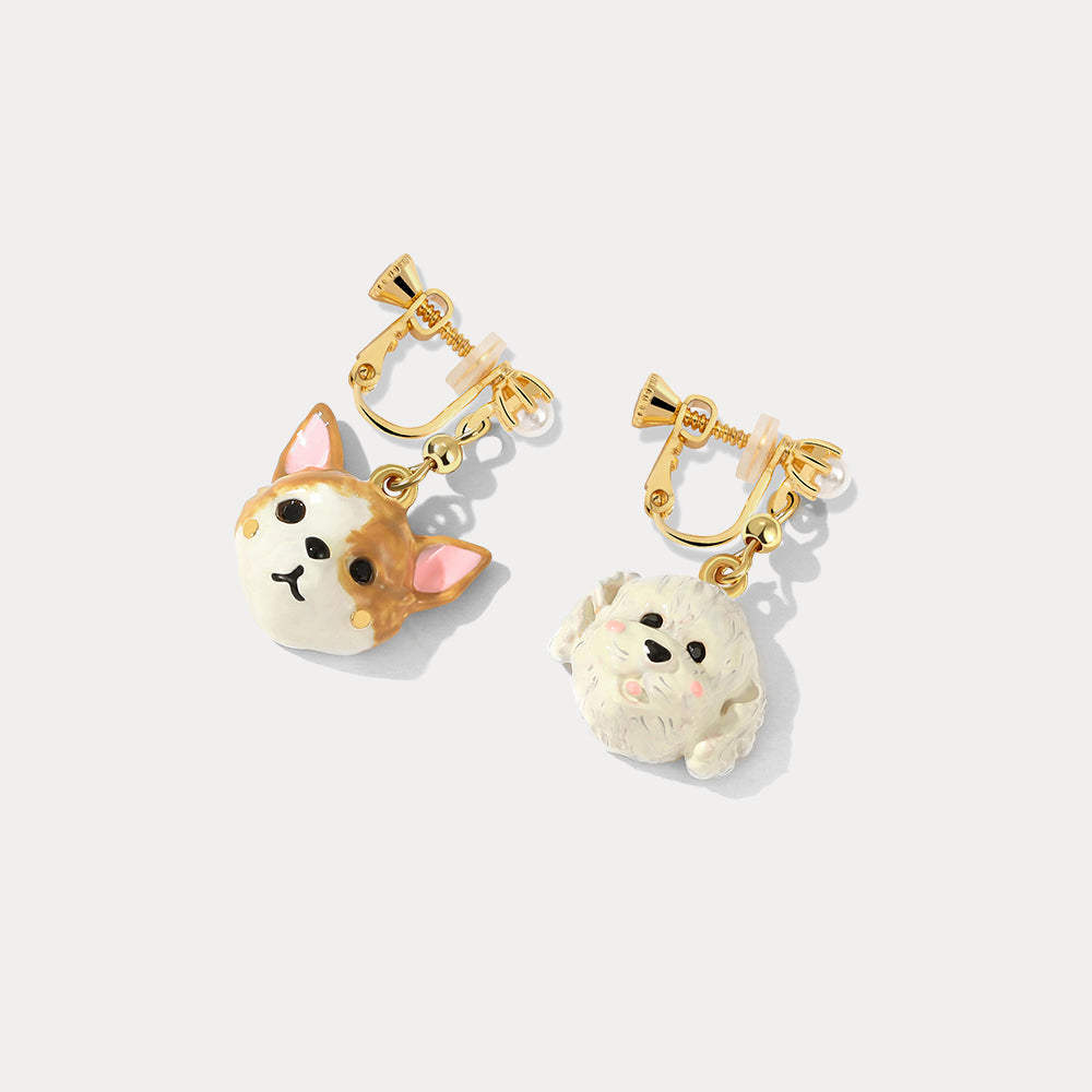 Puppy&Kitten Earrings