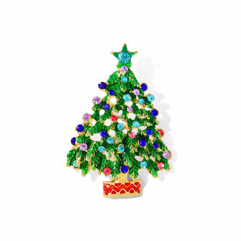 Christmas Tree Brooch