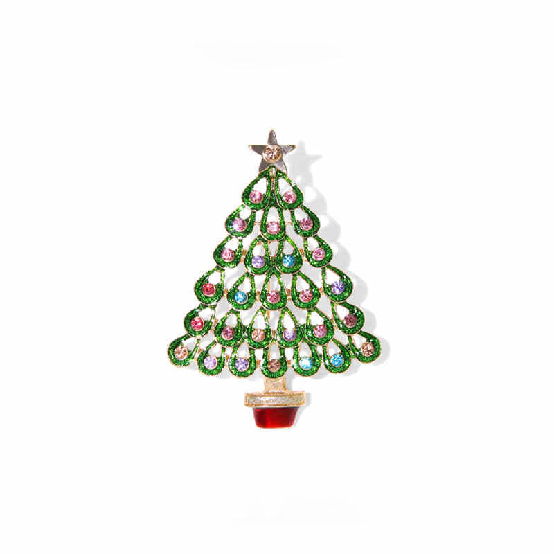 Christmas Tree Brooch