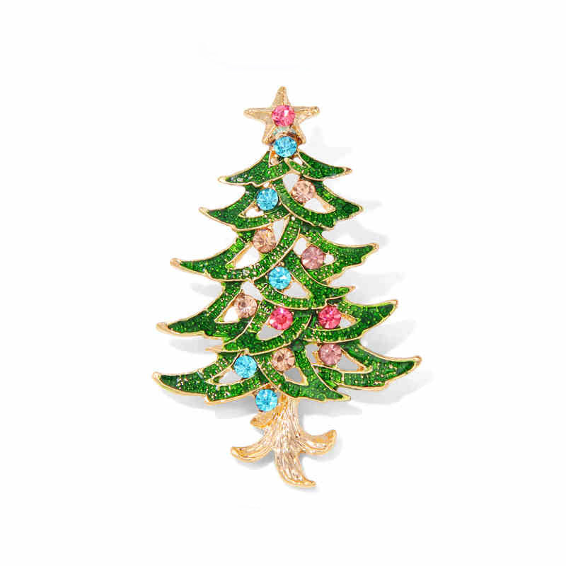 Christmas Tree Brooch