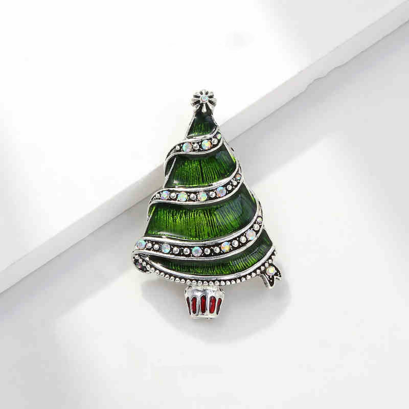 Christmas Tree Brooch