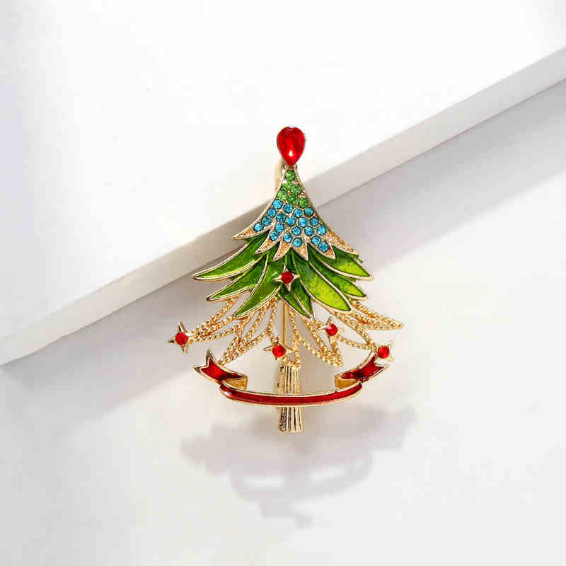 Christmas Tree Brooch