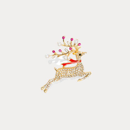 Reindeer Brooch