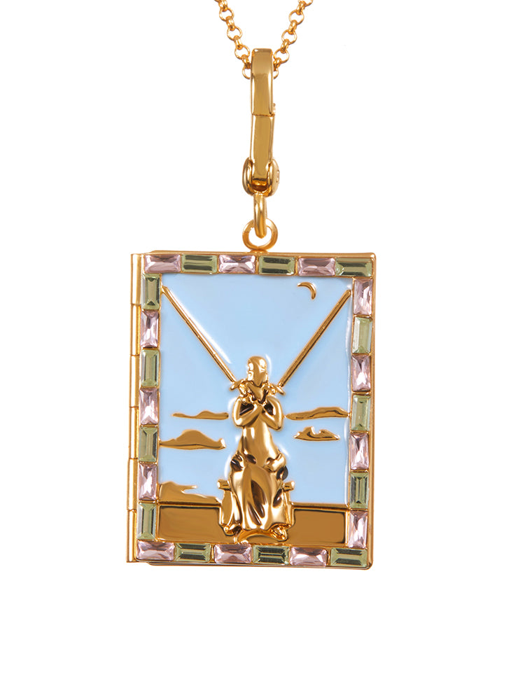 Tarot Locket Pendant