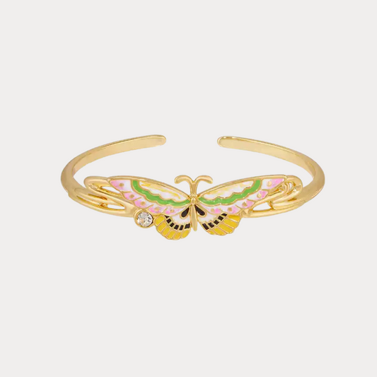 Butterfly Bangle Bracelet