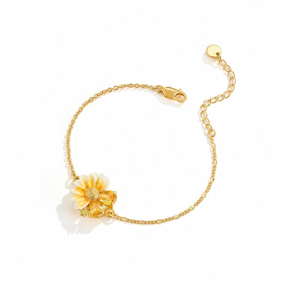 Floral Daisy Bracelet