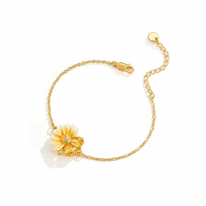 Floral Daisy Bracelet