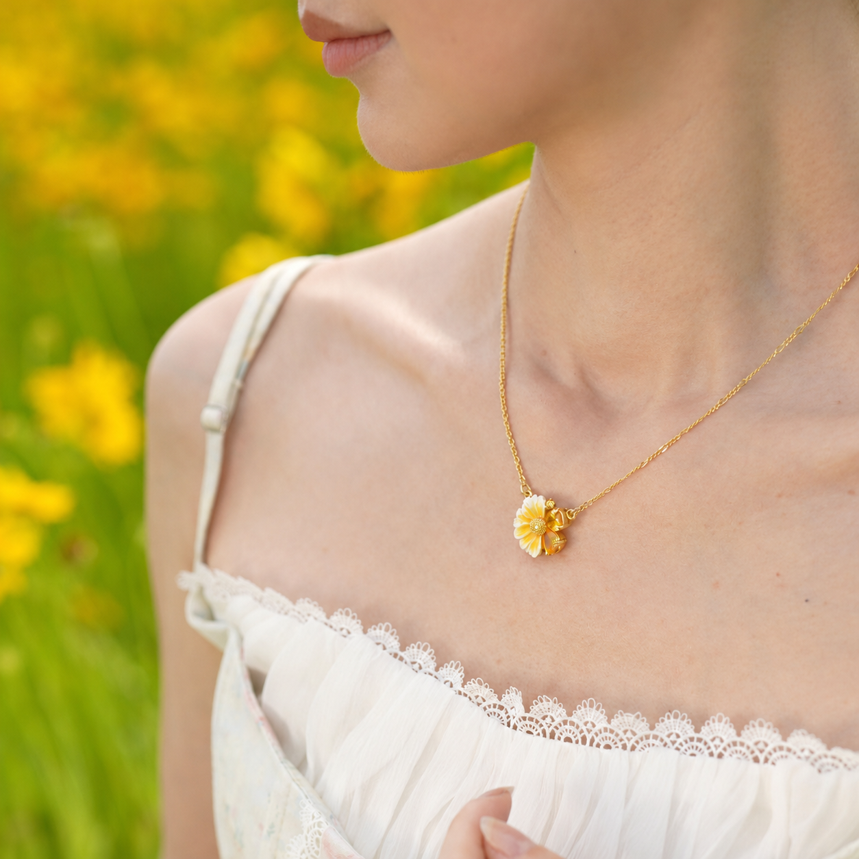Daisy Necklace