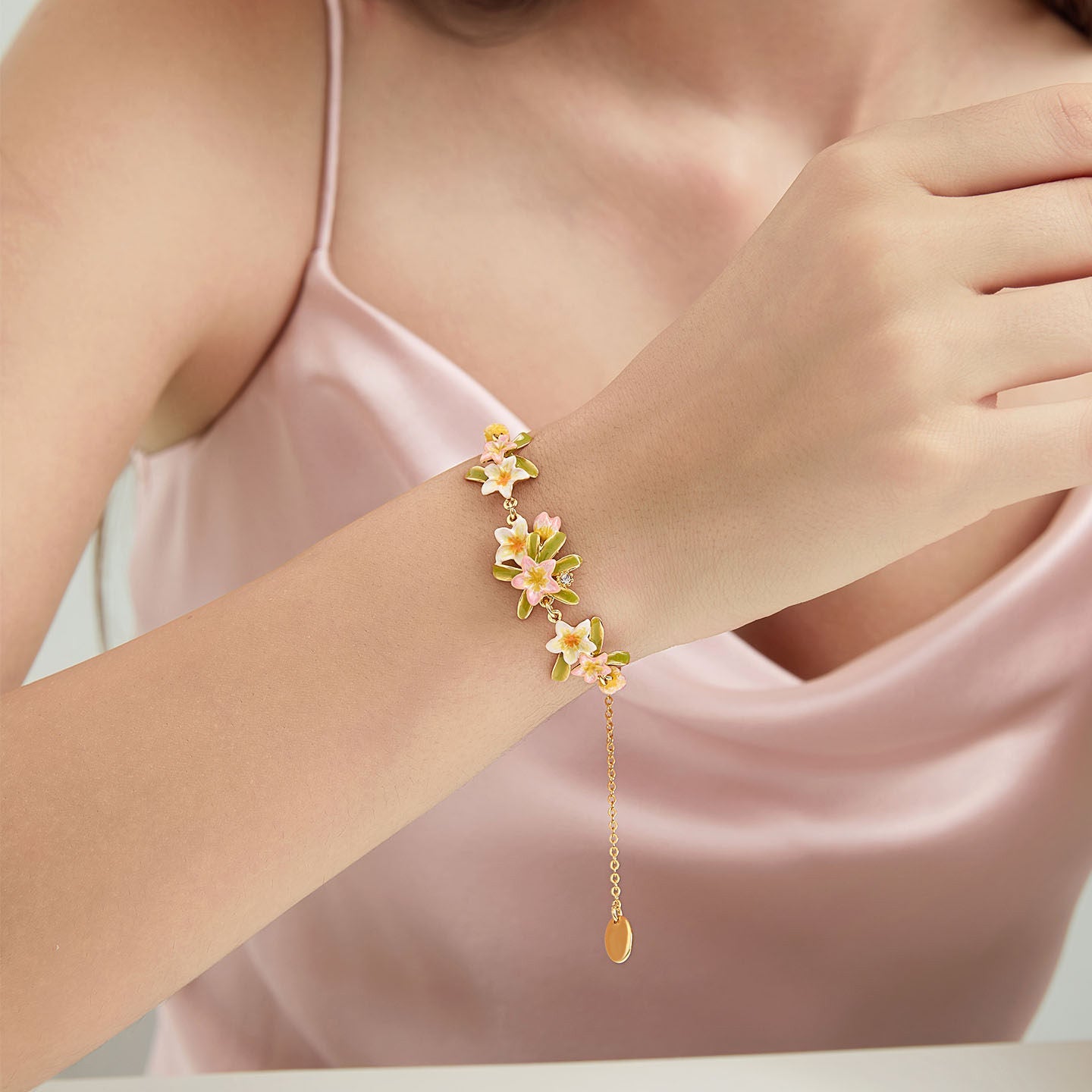 Plumeria Bracelet
