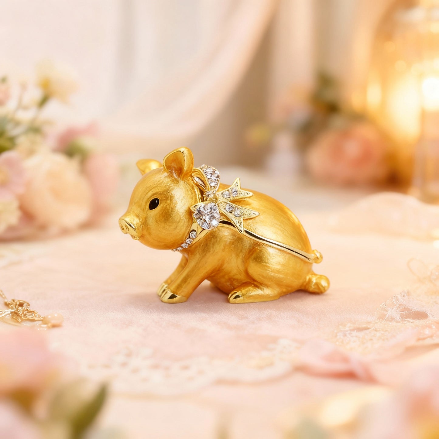 Piggy Trinket Box