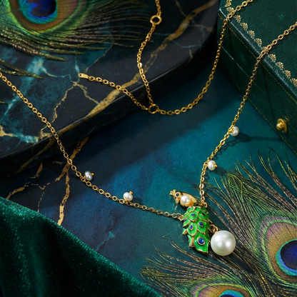 Peacock Necklace