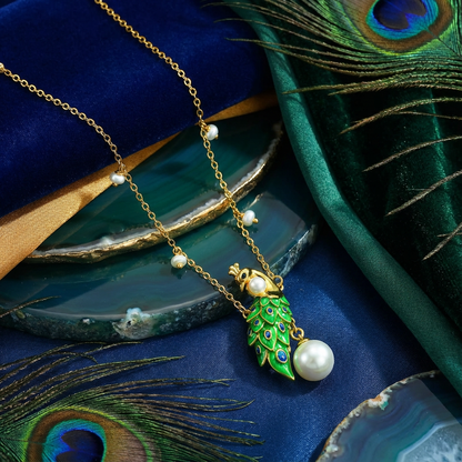 Peacock Necklace