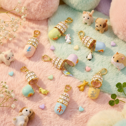 Pet Healing Capsule Pendant