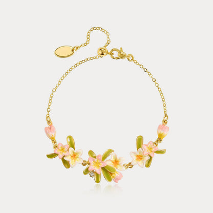 Plumeria Bracelet