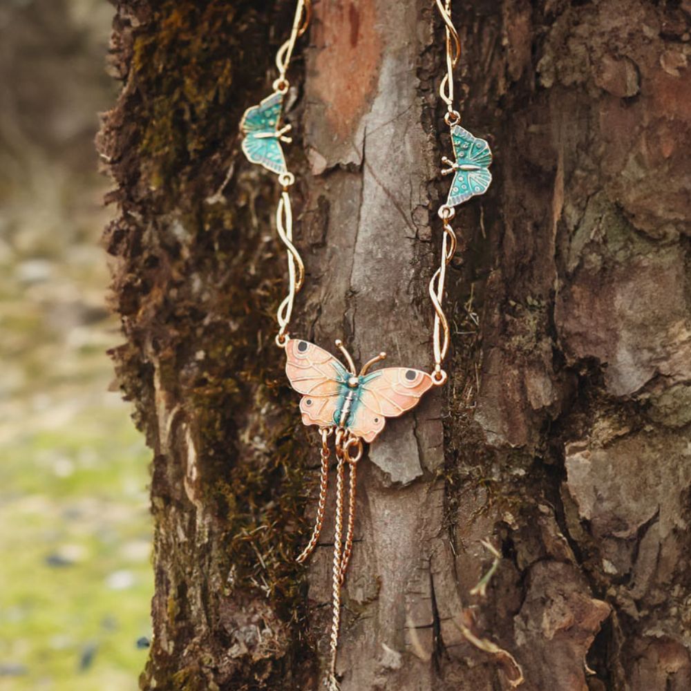 Fairy Butterfly Statement Necklace