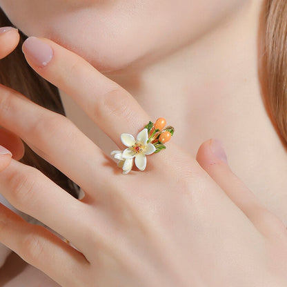 Orange Blossom Ring