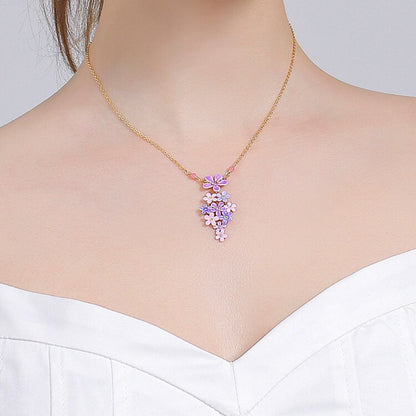 Forget-Me-Not Necklace