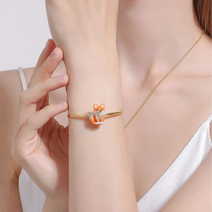 Fox Cuff Bracelet