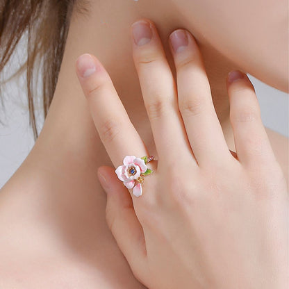 Pink Rose Ring