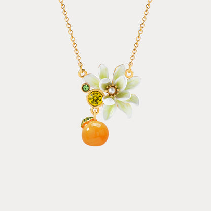 Orange Statement Necklace