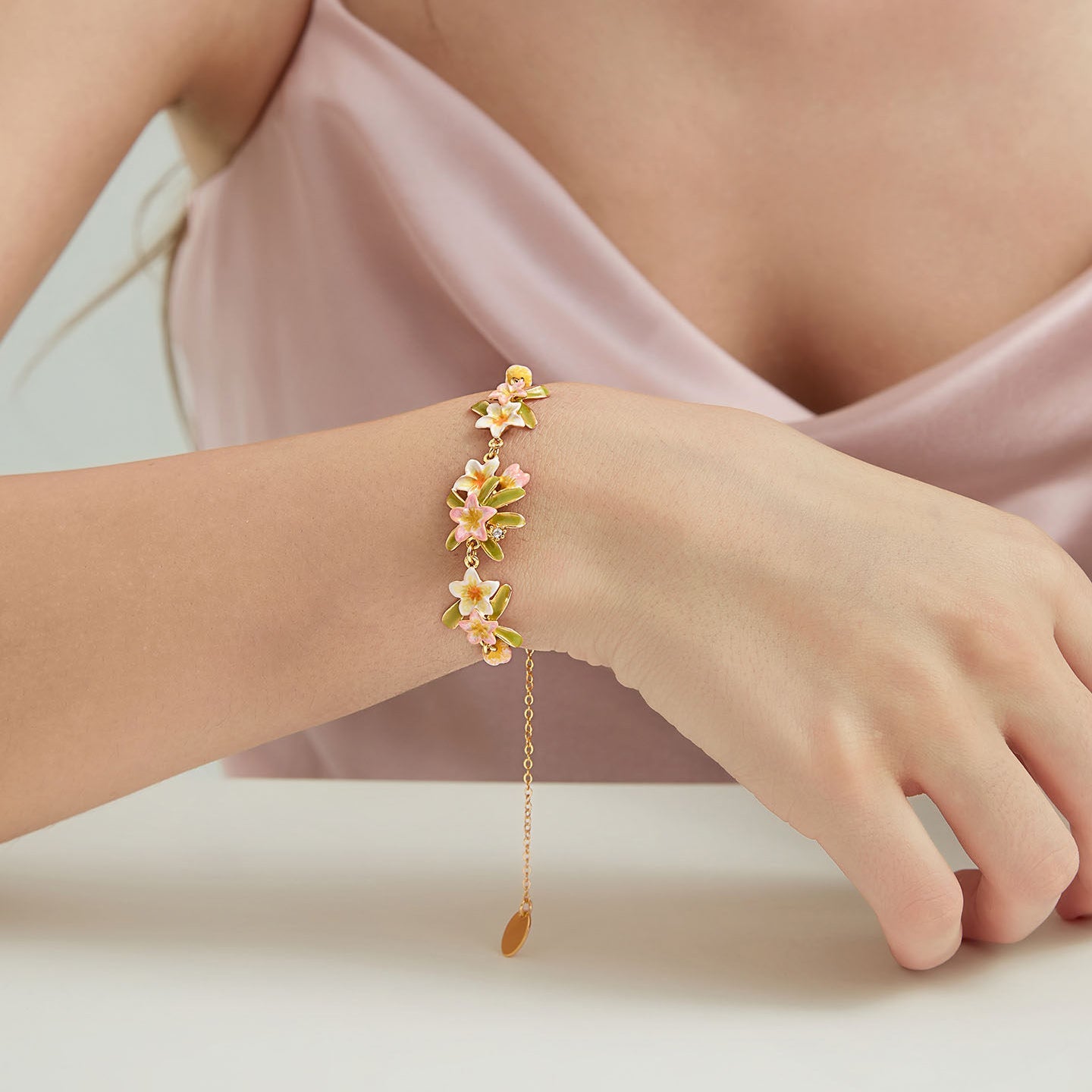 Plumeria Bracelet