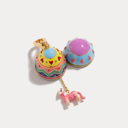 Dog Easter Egg Locket Pendant