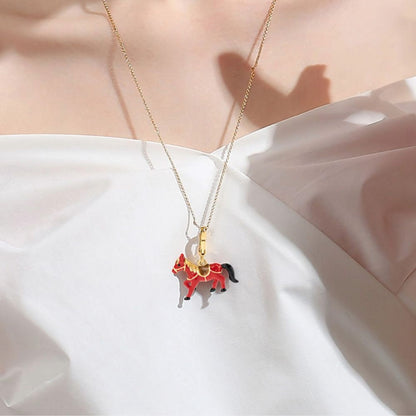 Red Horse Pendant